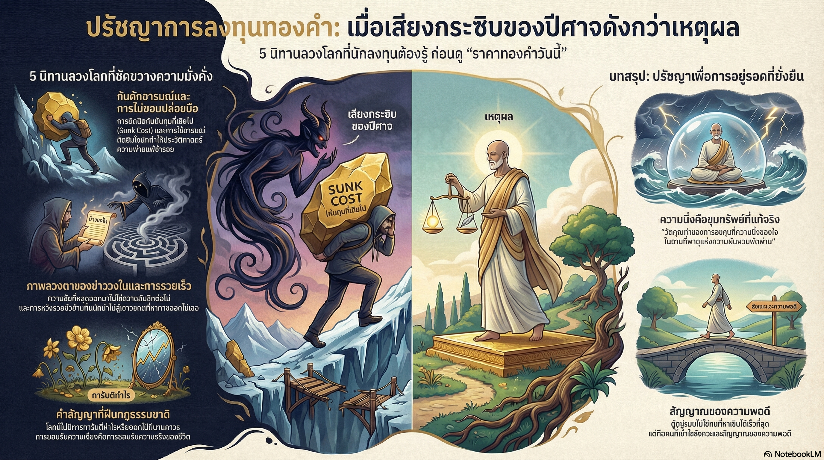 5 กับดักนักลงทุนทองคำ ก่อนดูราคาทองคำวันนี้