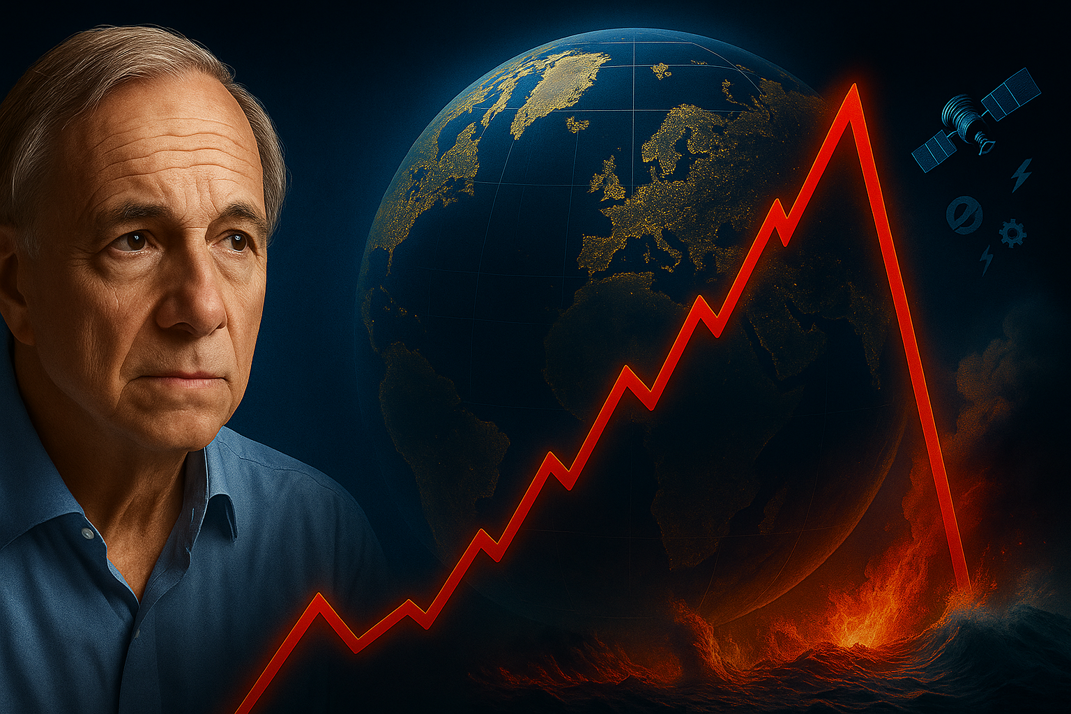 วิกฤติใหญ่กำลังมา? Ray Dalio เตือน! วัฏจักรเศรษฐกิจ 80 ปี กำลังหวนกลับมา โลกเตรียมรับมือวิกฤติ
